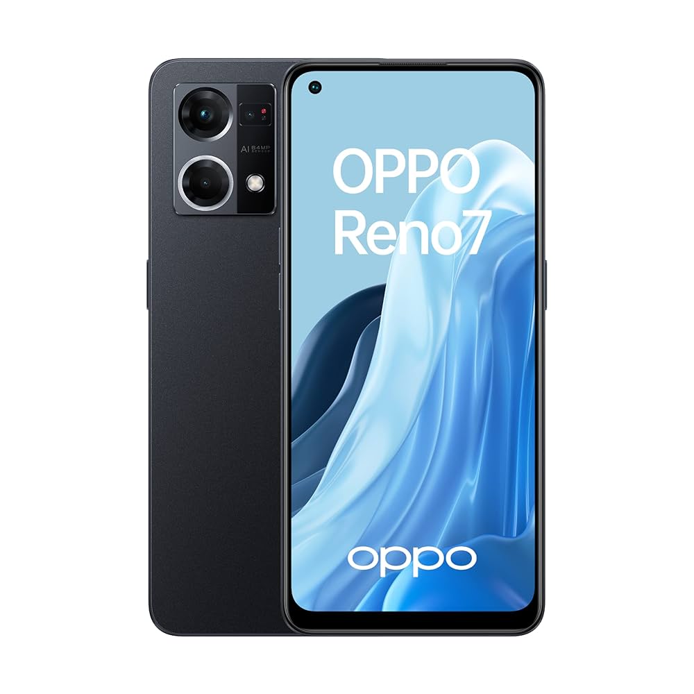 OPPO Reno7 8GB/128GB グラデーションブラック OPPO Reno7, Dual, 128GB 8GB RAM, Cosmic Black: Amazon.de